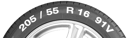 Medidas del neumático